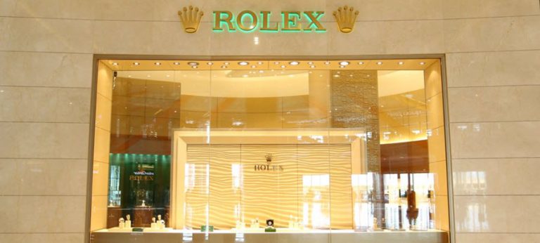 rolex stores empty