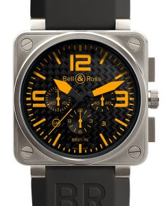 Bell & Ross BR01-94 Titanium Orange