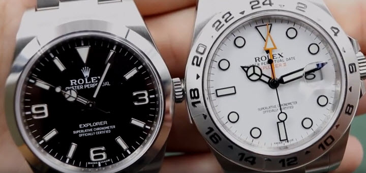 rolex explorer 2 diameter