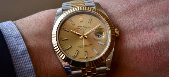Rolex Datejust 41 Mens Swiss Watch