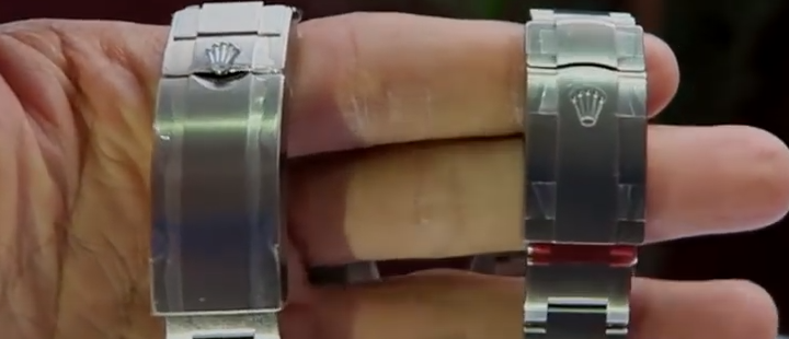 Rolex Submariner Ceramic vs. 2016 Air King Bracelet Comparison