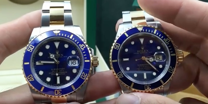 new vs old submariner