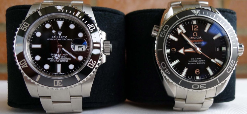 Rolex Submariner Date vs Rolex Seamaster Professsional Comparison Swiss Watches