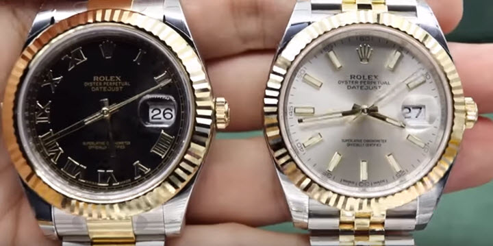 New Rolex Datejust 41 vs. Old Datejust II Dial COMPARISON