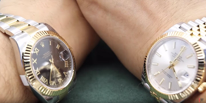 rolex datejust 1 vs 2