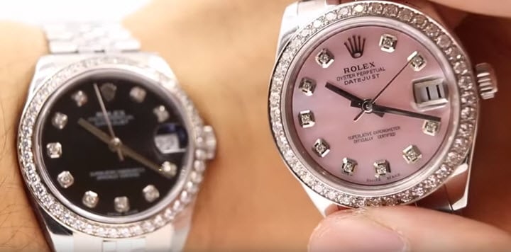 Rolex Datejust Factory Diamond Bezel Vs Custom Bezel Price Wrist COMPARISON