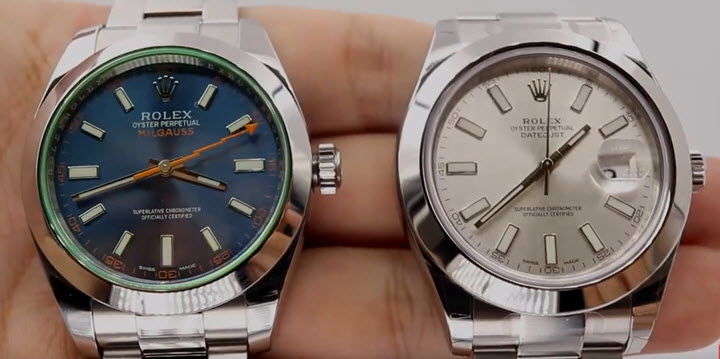 rolex milgauss date