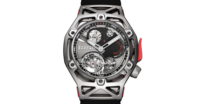 Hublot Techframe Ferrari Tourbillon Chronograph 70th Anniversary Limited Edition