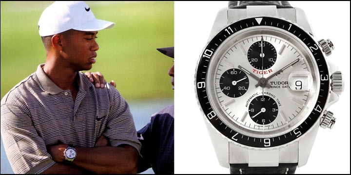 rolex and tiger woods