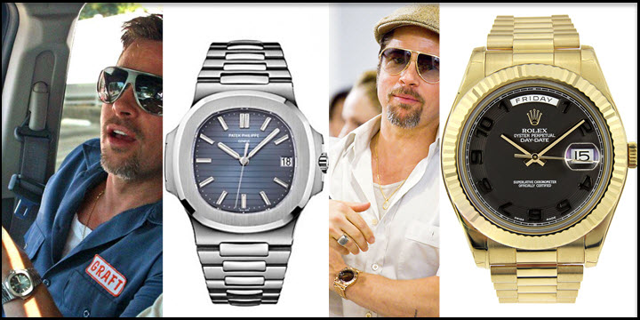 brad pitt rolex explorer