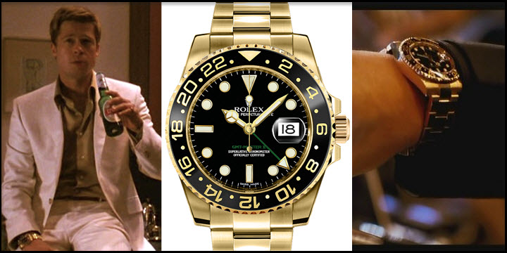 brad pitt rolex explorer