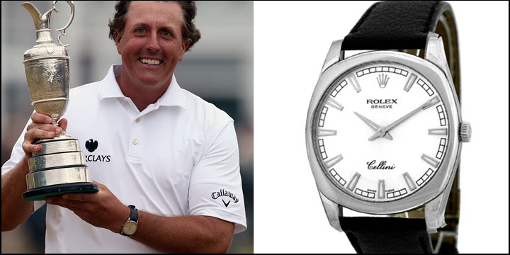 Phil Mickelson PGA Champion Rolex Cellini White Gold Danos 42439 REVIEW