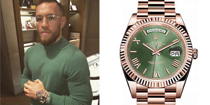 Rolex 228235 Green Dial Anniversary Edition Coner McGregor Watch MMA REVIEW