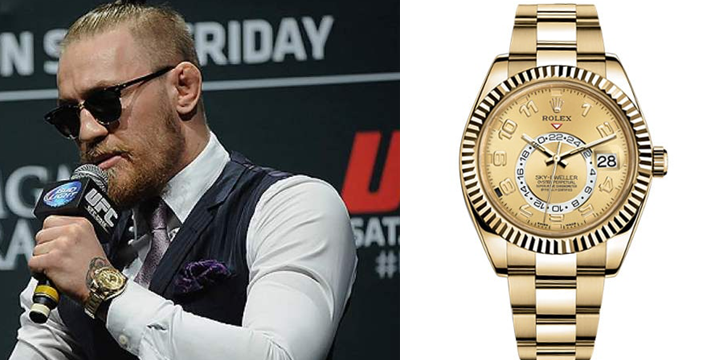 Which Rolex Watches does Conor McGregor 