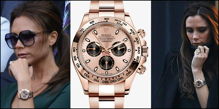 victoria beckham rolex daytona