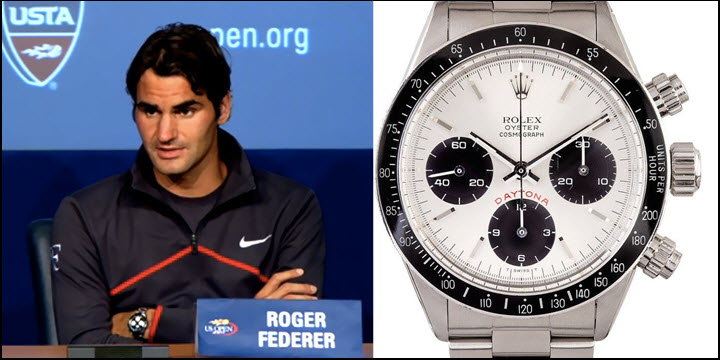 Roger Federer Rolex Cosmograph Daytona 6263 Tennis REVIEW