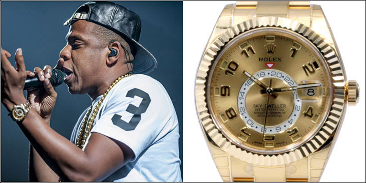 jay z platinum rolex