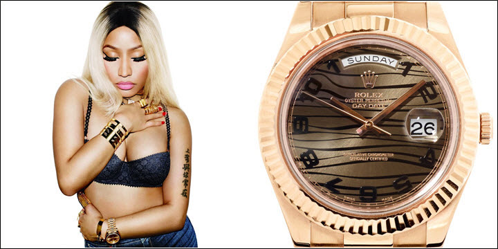 Rolex Day-Date II 2 President 18k Yellow Gold Champagne 228238 Nicki Minaj Review