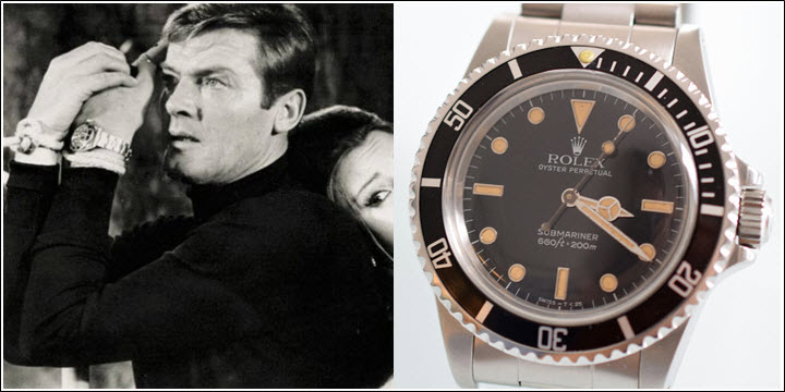 james bond's rolex