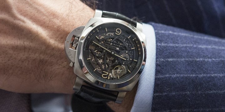 Panerai Luminor 1950 Tourbillon Moon Phases Equation of Time GMT Pam 920 SIHH Review