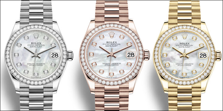 Rolex Datejust 31 President Bracelet 278289 278281 278288 Diamond Bezel Baselworld 2018 Review