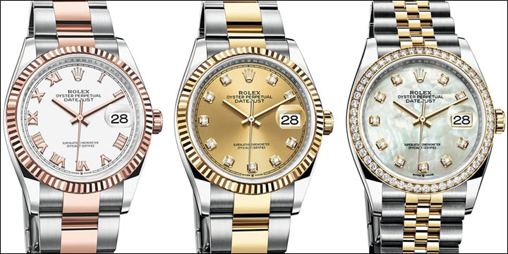 Rolex Datejust 36 126231 126235 126233 Everose gold Jubilee Oyster Baselworld 2018 Review