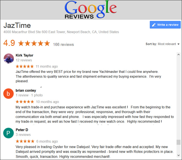 Reviews of Jaztime for sell and trade in transactions