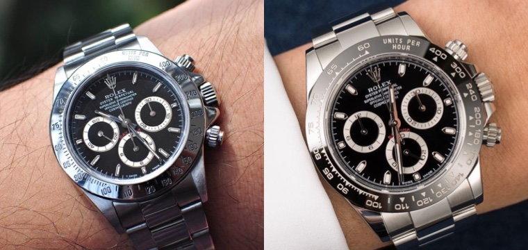 daytona white vs black dial