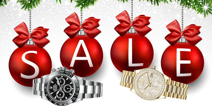 Rolex Watches Christmas Sale for Men and Women