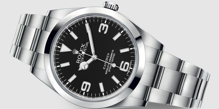 Rolex Explorer up to $5k