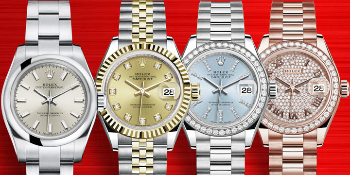 Small Ladies Womens Rolex Watches