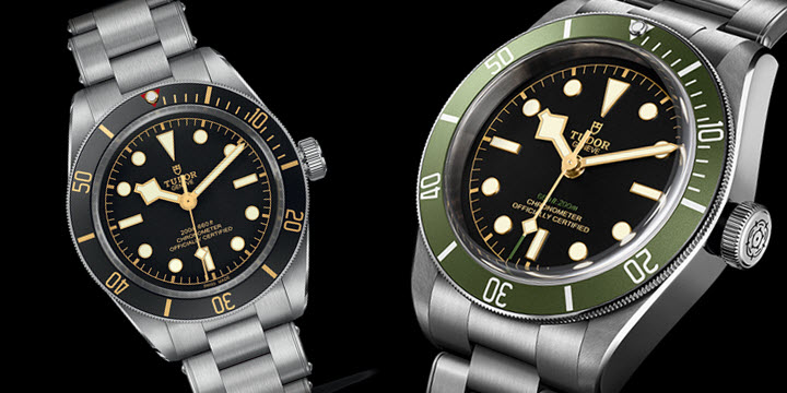 Tudor Black Bay Watches