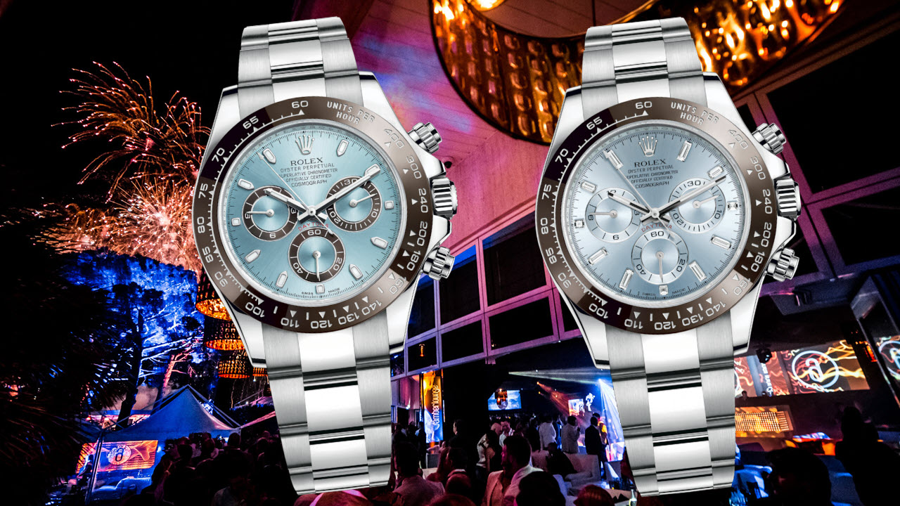 Platinum Rolex Daytona Watches