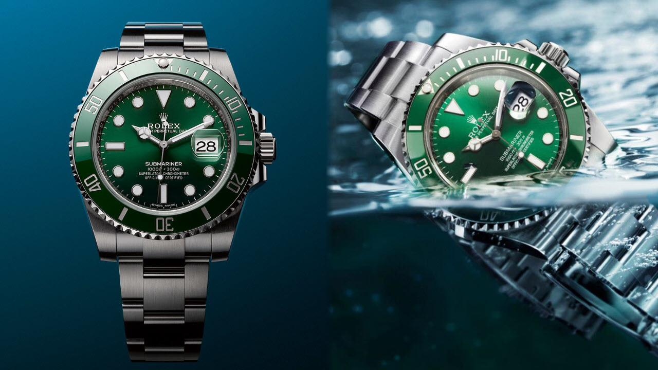 Rolex Submariner Date green dial green bezel aka hulk