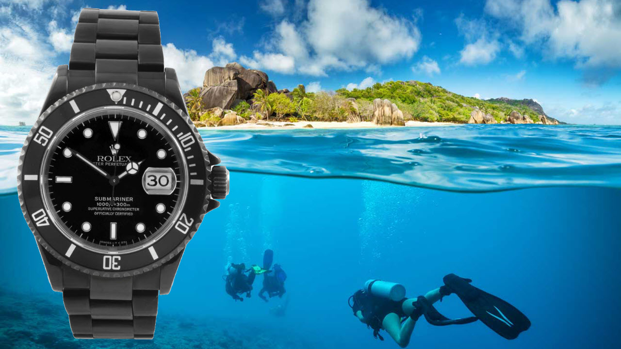 Rolex Submariner PVD DLC