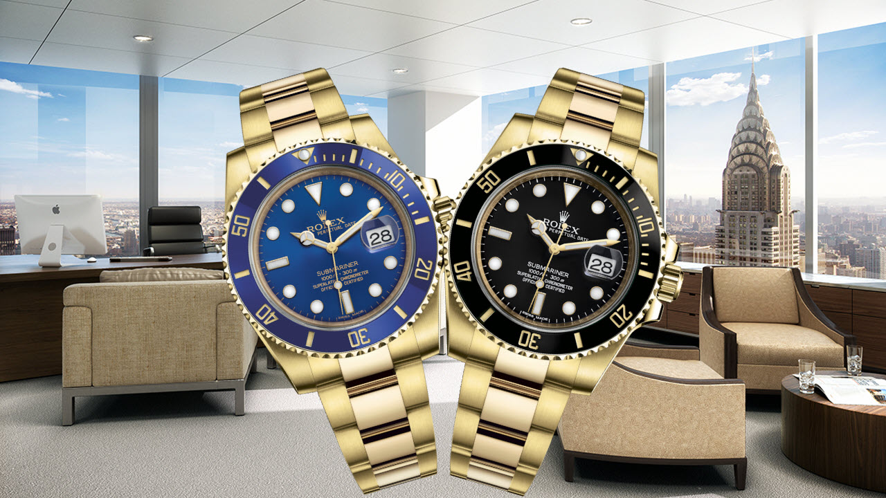 Rolex Submariner full yellow gold