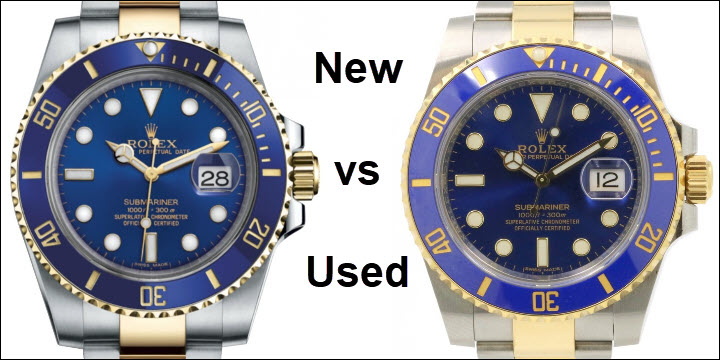 should i buy a new or used rolex