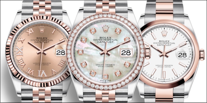 Rolex Datejust 36 126201 126231 Two-Tone Everose gold Steel Rolesor Oyster Jubilee Bracelet Blog Review