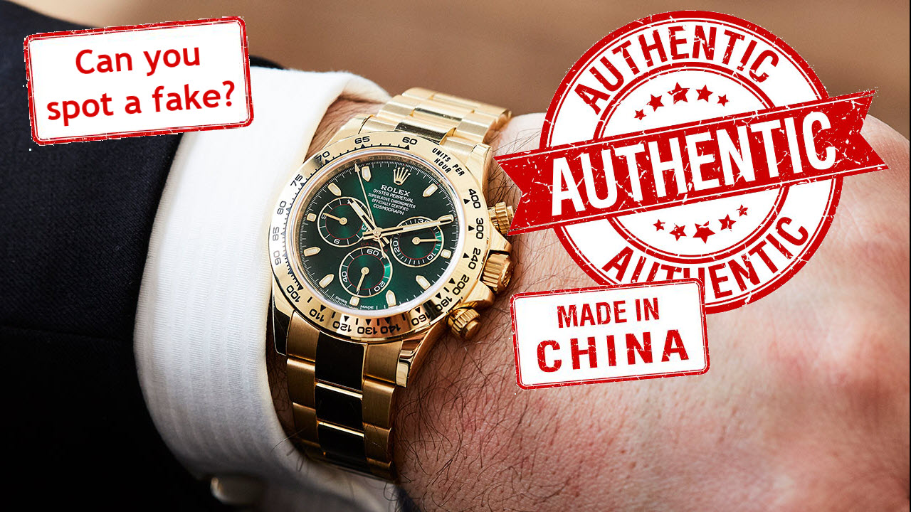 Can you recognize a well made fake Rolex?