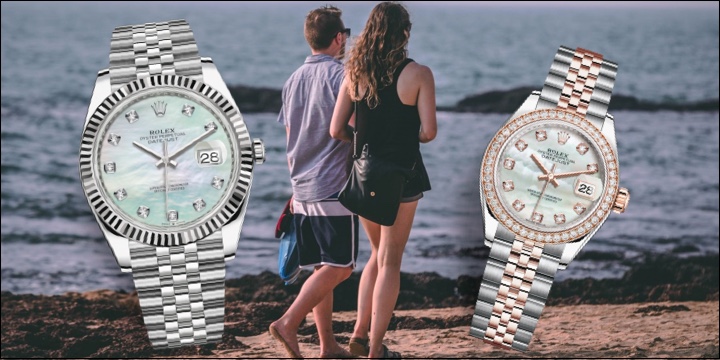 rolex couple watches