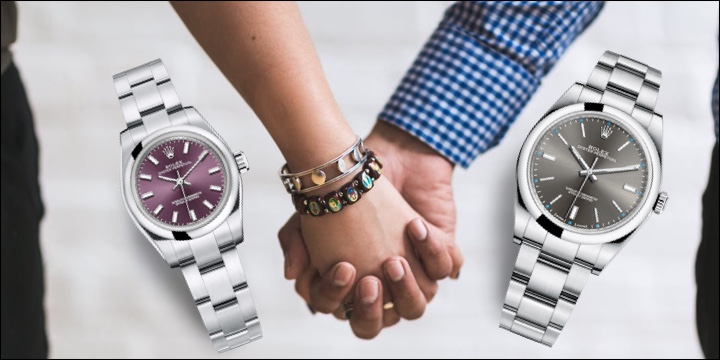 matching rolex his and hers