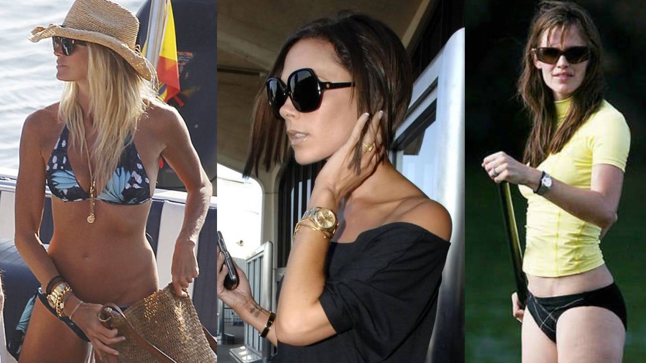 Jennifer Aniston Victoria Beckham Elle Macpherson Celebrity Rolex