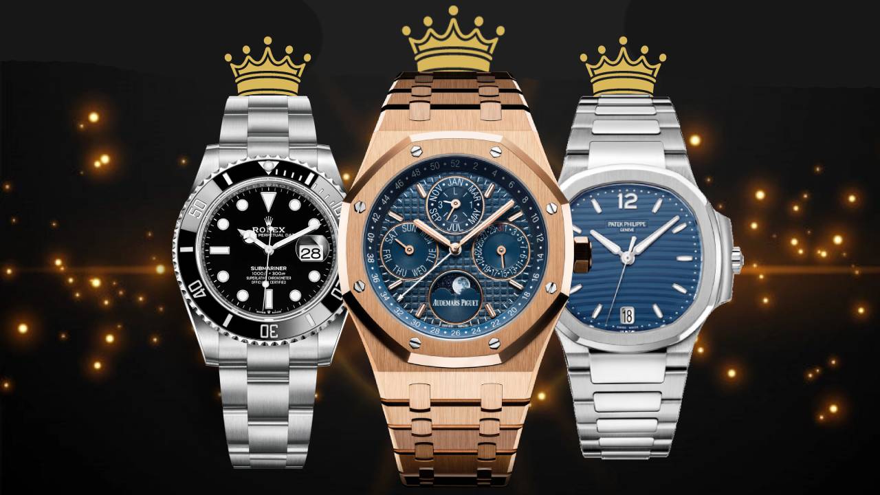 Holy Trinity Watches Rolex Audemars piguet Patek Philippe