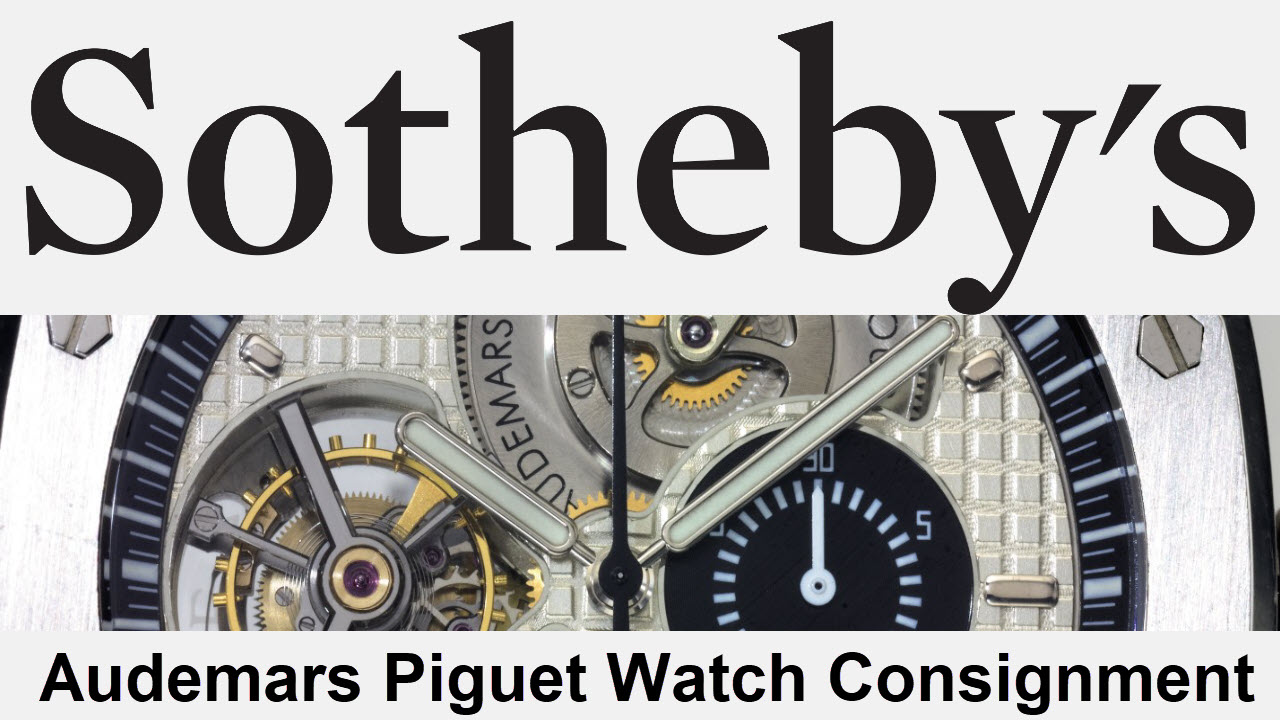 sothebys audemars piguet watch consignment