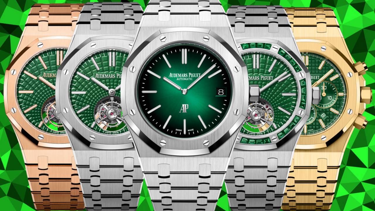 Audemars Piguet Royal Oak Green Hued Dials New Release Special Edition