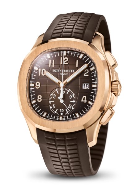 Patek Philippe Introduces Aquanaut Chronograph Watch in Rose Gold