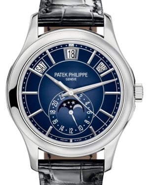 The Annual Calendar Moon Phase collection stands as a true testament to horological mastery. Read our Patek Philippe Annual Calendar Moon Phase Buying Guide