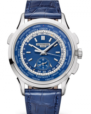 The Patek Philippe Complications World Time, Flyback Chronograph (5930) stands out as an extraordinary choice for discerning watch enthusiasts.