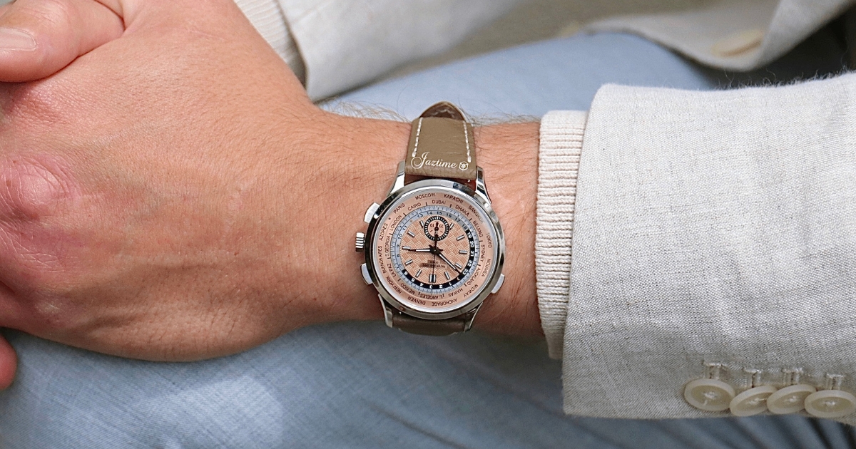 Patek Philippe World Time Flyback Chronograph - Jaztime blog - Best Price on luxury