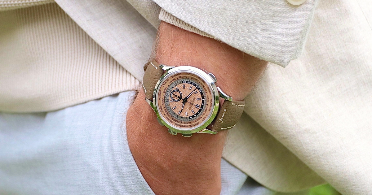Patek Philippe World Time Flyback Chronograph - Jazztime blog - Best Price on luxury watches